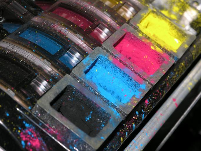 Barvy v tiskárně